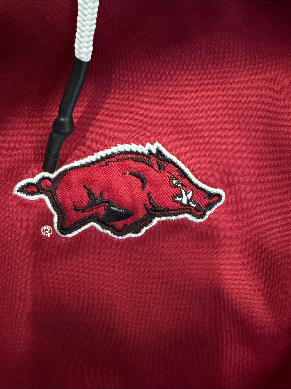 Champion Red Razorbacks Crewneck Hoodie - Picture 2 of 5